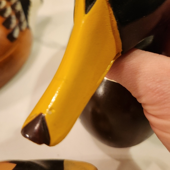 Three vintage red eyed duck decoys made in Taiwan - Picture 4 of 16